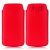 Wow Pu Leather Pull Tab Protective Pouch For Micromax Canvas Juice A77 (Red) 5PTRedMCJA77