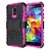 Wow Super Grip Armor Stand Case For Samsung S5 Mini - Pink HAS5miniPink