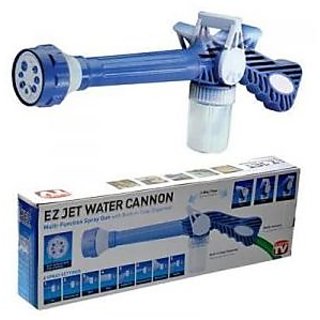 Ez Jet Water Cannon 8 In1 Turbo Water Spray Gun Jet Gun Water Pressure Spray Gun