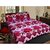 Homefab India 100 cotton Double Bed Sheet With 2 Pillow Covers (DBS071)