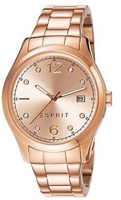 Esprit ladies watch rose on sale gold