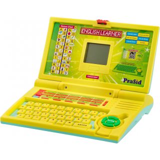 Prasid English Learner Kids Laptop (LemonSky)