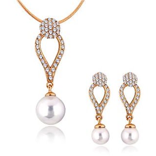 Alamod Fashion Tansy Pearl Pendant Set ALPS 5003