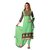 Florence Green Queen Embroidered Pure Cotton Suit (Unstitched)