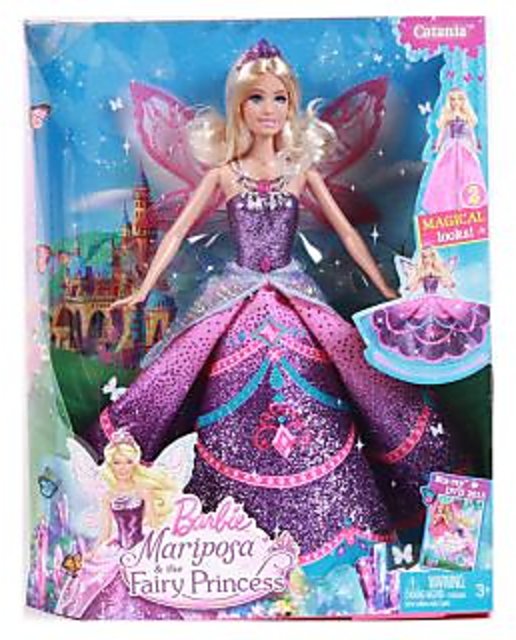 Barbie Mariposa The Fairy Princess Catania Doll In India