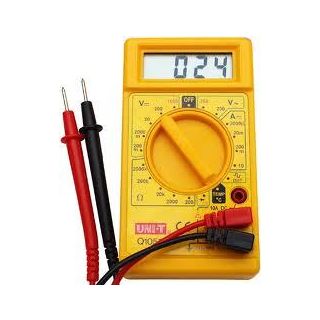 Digital Mutimeter Voltage Amp Current Resistance Meter Polarity ...
