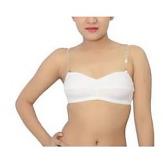 Buy White Colour Comfort Wear Bra Online @ ₹249 from ShopClues