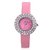 Oleva Ladies Leather Watch with Genuine Leather Strap OLW-16 PINK