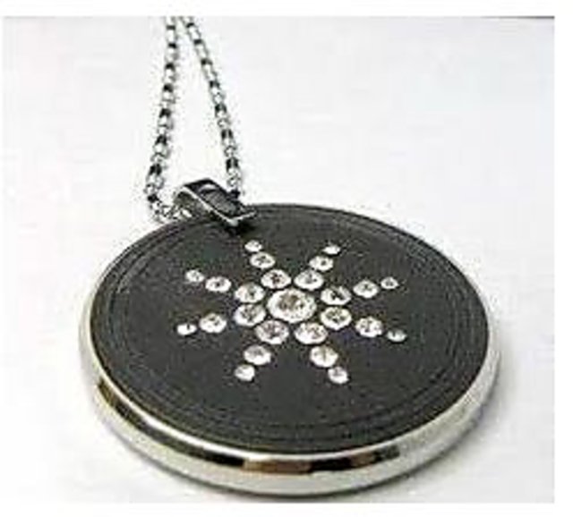 Diamond Scalar Pendant Quantum Science Energy With Steel Ring - Quantum Science Scalar Energy Pendant Diamond Scalar Pendant Quantum Science Energy With Steel Ring - Quantum Science Scalar Energy Pendant
