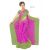 Sukuma Assorted Multicolor Saree with Unstitched Blouse (combo of 2)