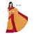 Sukuma Assorted Multicolor Saree with Unstitched Blouse (combo of 2)