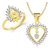 VK Jewels Mayur Combo Ring & Pendant- VKCOMBO1119G