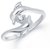 VK Jewels Dolphin Combo Ring & Pendant- VKCOMBO1121R