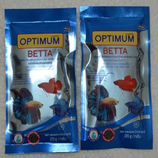 Buy Aquarium Fish Food Pcg Optimum Betta Fish Food Set Of 2