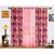Dekor World Sprial World With Sheer Curtain Combo.-Set Of 3 Pcs (DWCT-487-9)
