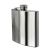 Stainless Steel Hip Flask with Free Credit Card Holder
