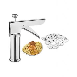 STAINLESS STEEL KITCHEN PRESS With 15 Different Jallies