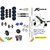 100 KG KAMACHI HOME GYM PACKAGE + RUBBER PLATES + 4 RODS + GYM ROPE + GLOVES