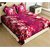 Home Creations Multicolour Poly Cotton Floral Double Bed Sheets