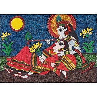 Shop Radha Krishna Madhubani Painting Online Shopclues