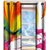 Devarshy Digital print Luxury Modern Painting Curtains Set of two