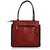 arpera stripes red leather handbag C11340-3A