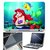 FineArts Laptop Skin 15.6 Inch With Key Guard & Screen Protector - Little Mermaid