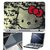 FineArts Laptop Skin 15.6 Inch With Key Guard & Screen Protector - Hello Kitty