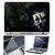 FineArts Laptop Skin 15.6 Inch With Key Guard & Screen Protector - Dark Joker Card