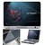 FineArts Laptop Skin 15.6 Inch With Key Guard & Screen Protector- Great Responsibility