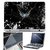 FineArts Laptop Skin HP Crack Effect With Screen Guard and Key Protector - Size 15.6 inch