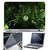 FineArts Laptop Skin HP Green Wallpaper With Screen Guard and Key Protector - Size 15.6 inch