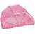 ans mosquito net king size bed pink