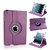 PU Leather iPad Mini 2 Retina 360 Degree Rotating Leather Case Cover Stand (Violet)