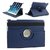 PU Leather Full 360 Degree Rotating Flip Book Case Cover Stand for ipad  air 5  (Navy Blue)