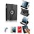 PU Leather Full 360 Degree Rotating Flip Book Case Cover Stand for ipad 4 ipad 3 ipad 2 (Black) with Matte Screen Guard, Stylus, Wrist band + 16GB SANDISK EXTERNAL PENDRIVE