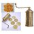 Brass Sev, Sancha, Bhujia, Farsan Maker With 6 Different Type Attachment