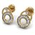 0.178 Carat Natural Diamond Solid 18K Yellow Gold Stud Earrings