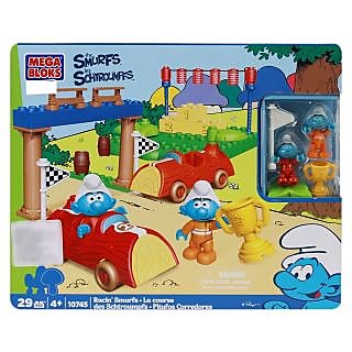 mega bloks the smurfs