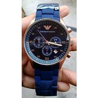 emporio armani blue watch price