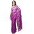 Stylish Saree By Designez With Emroidery All Over With Matching Blouse