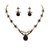 14Fashions Brown & Green Necklace Set - 1100307