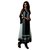 Shilpi Black Georgette Embroidered Dress Material (Unstitched)