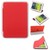 Ultra Thin Magnetic Smart Case Clear Back Cover Stand For  iPad ni 2 Retina (Red)