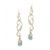 Joyas Designer Blue Drop American Diamond Earring Set_13E04075