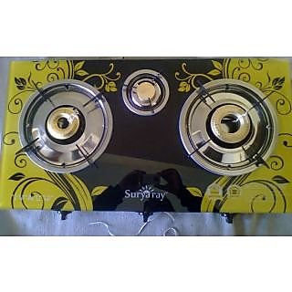 surya aanch gas stove 3 burner price