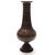 Onlineshoppee Wooden Hand Carving With Brass Work Flower Vase Size-LxBxH-12x12x32 Inch,Set of 1