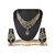 Kriaa Designer Blue Necklace Set  -  1100923