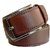 Ws Deal Non Leatherite Brown Formal Belts For Men At Very Reasonable Price