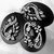 	 Set of 2 pc Fashionable Hair Clip/ Broach With Stone